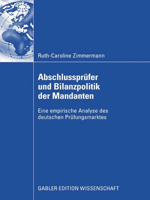 cover image of Abschlussprüfer und Bilanzpolitik der Mandanten